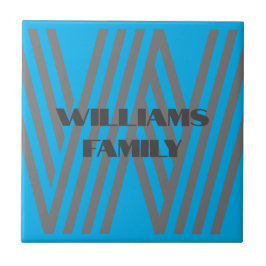 単像イニシャルセラミックタイル タイル