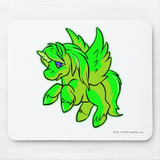 単光ります マウスパッド (正面)