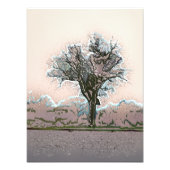 単冬樹 フォトプリント            (正面)