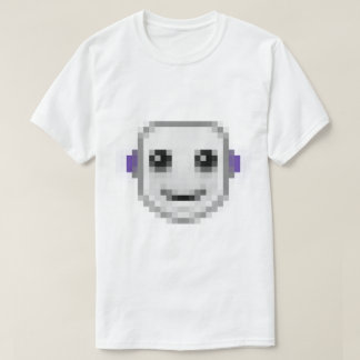 単収縮のロボットスマイルは感情を表に出します Tシャツ