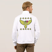 単収縮のbirdwellのジャケット パーカ (裏面フル)