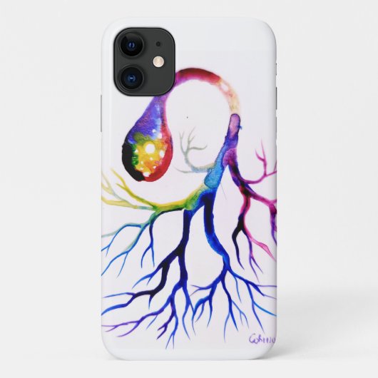 単極ニューロン Case-Mate iPhoneケース (裏面)