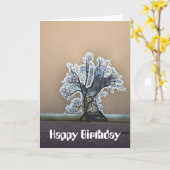 単樹 カード (黄色い花)