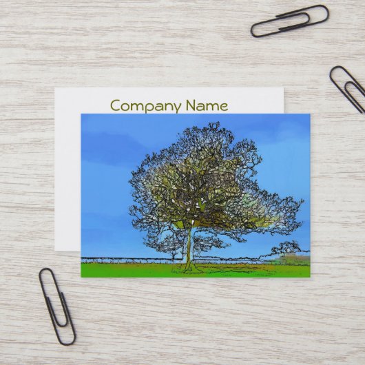 単樹 名刺 (正面/裏面インサイチュ)