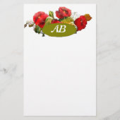 単火文定常 便箋 (正面)