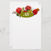 単火文定常 便箋 (正面/裏面)