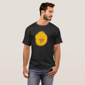 単独でひよこ Tシャツ (正面フル)