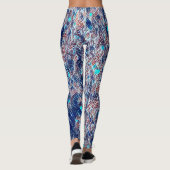 単独でアランの歩行者は混合のダンスのレギンスをリミックスします レギンス (裏面)