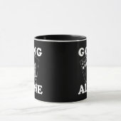 単独で行くこと マグカップ (中央)