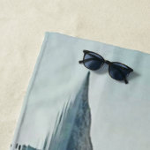 単独で霧のデザイン ビーチタオル (インサイチュ)