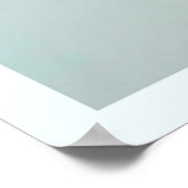 単独で霧のデザイン ポスター (角)