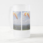 単独で飛行 フロストグラスビールジョッキ (正面左)