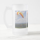 単独で飛行 フロストグラスビールジョッキ (左)