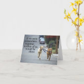 単独で カード (黄色い花)