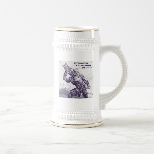 単独でCDカバーステイン ビールジョッキ (右)