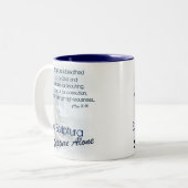 単独でSola Scriptura/の聖なる書物、経典 ツートーンマグカップ (正面左)