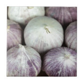 単独のニンニク タイル (正面)