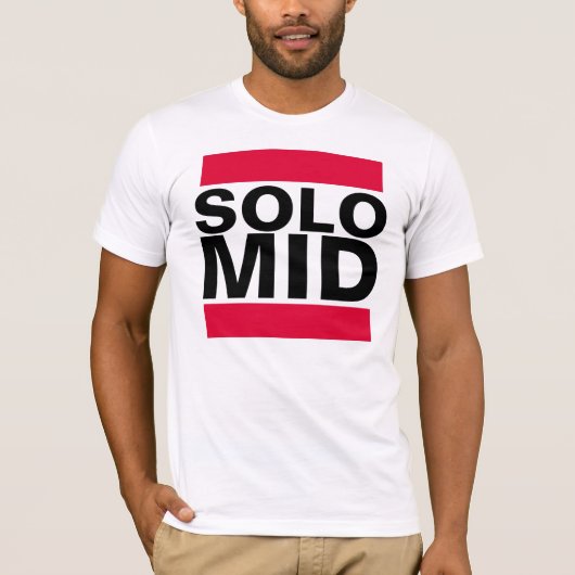 単独の中間のワイシャツ Tシャツ (正面)