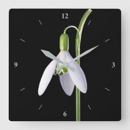 単独の完成 スクエア壁時計