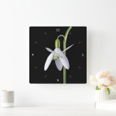 単独の完成 スクエア壁時計 (ホーム)