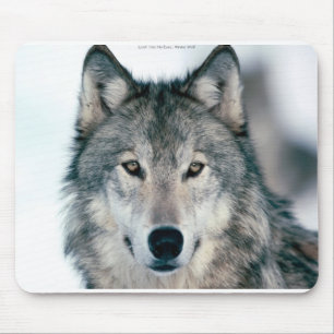 単独オオカミのmousepad マウスパッド