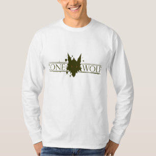 単独オオカミ Tシャツ