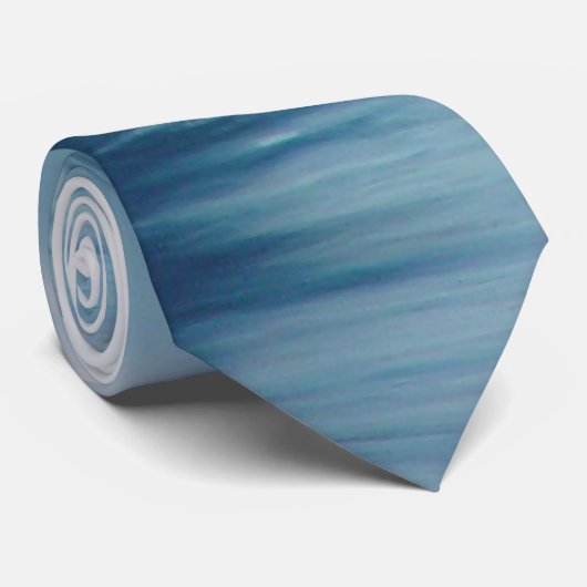 単独サーファーの薄暗がりのPonceの入口FLのビーチの潮タイ ネクタイ (ロール)
