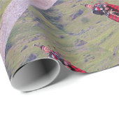 単独スコットランドの風笛吹奏者、高地、スコットランド ラッピングペーパー (ロールコーナー)