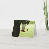 単独ハチドリ カード (正面)