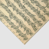 単独バイオリンのためのBach Chaconneの原稿 薄葉紙 (詳細)