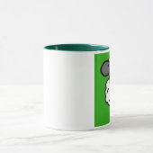 単独ヒツジはきれいになります マグカップ (中央)