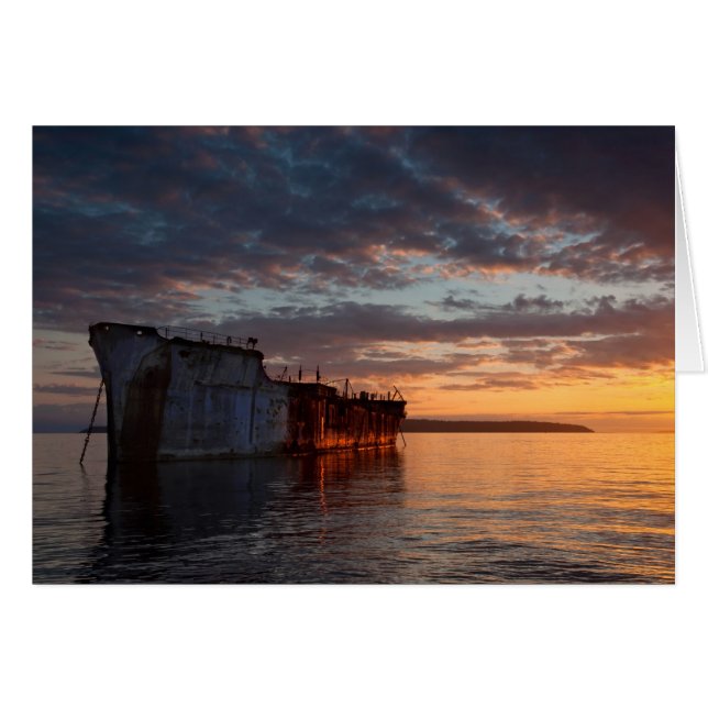 単独廃船体 (正面横)