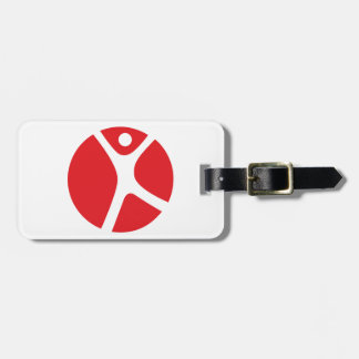単独旅行のための革バンドが付いている荷物のラベル ラゲッジタグ