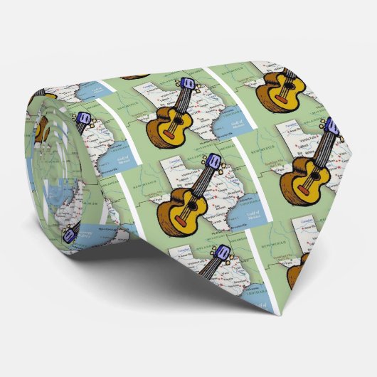 単独星のウクレレのフェスティバルの商品 ネクタイ (ロール)