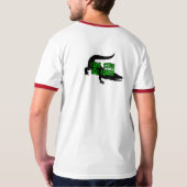 単独星のエコロッジのスタッフのワイシャツ2017年 Tシャツ (裏面フル)