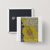 単独星のUkeのFestポスター芸術 缶バッジ (正面&裏面)