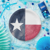 単独星|テキサス州 ペーパープレート (パーティー)