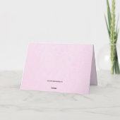 単独時間感動的 カード (裏面)