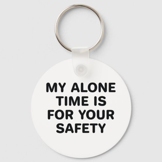 単独時間 キーホルダー (正面)