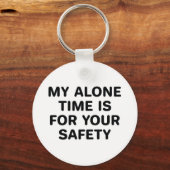 単独時間 キーホルダー (正面)