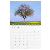 単独木のカレンダー カレンダー (3月 2027)
