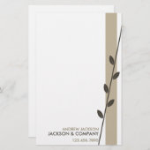 単独枝メモ帳 便箋 (正面/裏面)