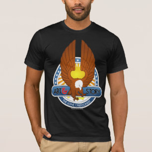 単独漫画家のワイシャツ(暗い) Tシャツ