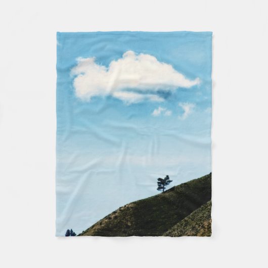 単独 フリースブランケット (正面)