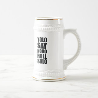 単独YOLOロール ビールジョッキ