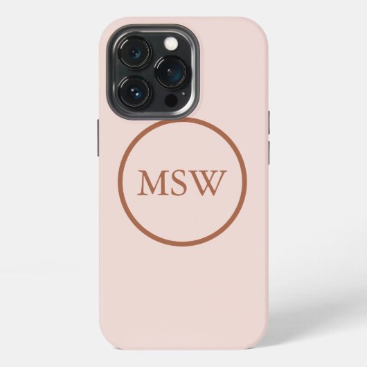 単生丸縁ど平赤面ピンクガーリー iPhoneケース (裏面)