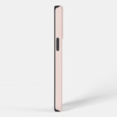 単生丸縁ど平赤面ピンクガーリー iPhoneケース (右側面)