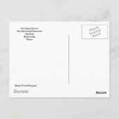 単発でないシリーズはがき ポストカード (裏面)