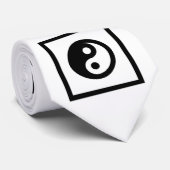 単純なシンボル – イン&ヤン+あなたのアイディア ネクタイ (ロール)