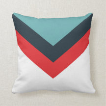 単純なパターン赤い青の白